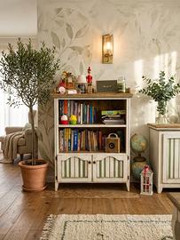 Libreria artigianale stile rustico/shabby chic