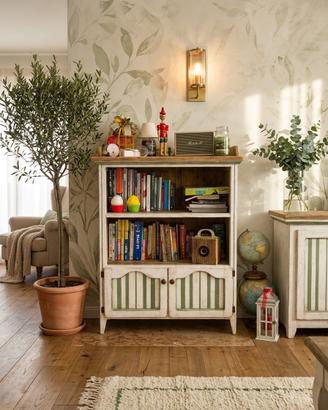 Libreria artigianale stile rustico/shabby chic
