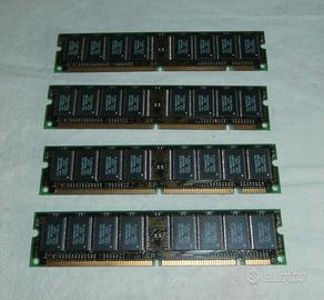 pz. 4 lotto 32MB SDRAM PC-66 168 Pin IBM 42H2809
