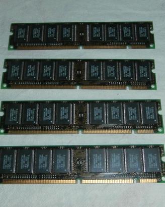 pz. 4 lotto 32MB SDRAM PC-66 168 Pin IBM 42H2809