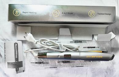 Piastra lisciante 2 in 1 (lisciatura e ricci) 