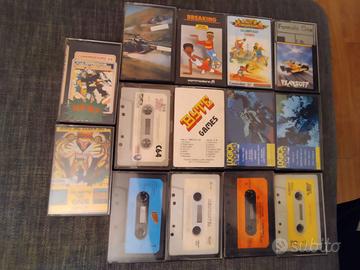 GIOCHI CASSETTE per console COMMODORE 16 64 128