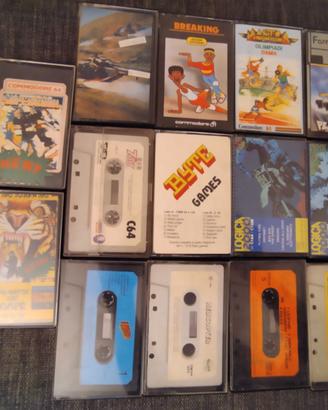 GIOCHI CASSETTE per console COMMODORE 16 64 128