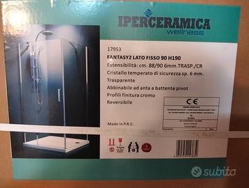 Lato fisso di Box doccia
