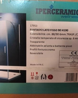 Lato fisso di Box doccia