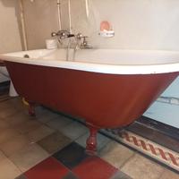 Vasca da bagno con piedini Vintage