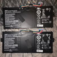 2 batterie per notebook Acer mod ap19a8k ben tenut