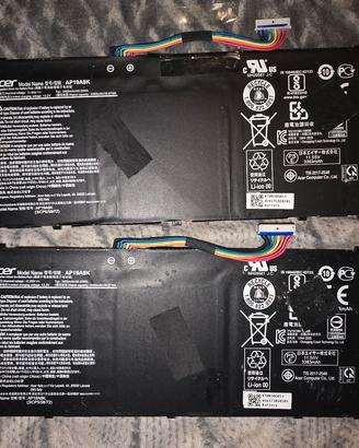 2 batterie per notebook Acer mod ap19a8k ben tenut