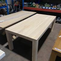 TAVOLO DA PRANZO IN LEGNO MASSELLO 200X95X75cm