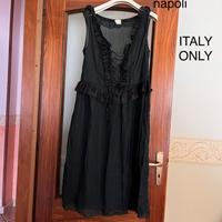 Camicia da notte nera chemiserie pour la nuit baci