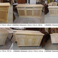 Mobili grezzi NUOVI in Svendita