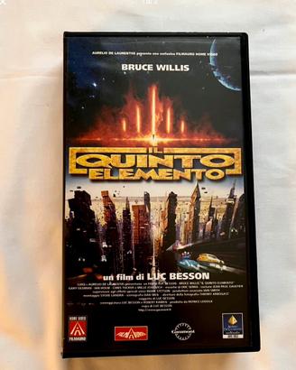 VHS film Il quinto elemento con Bruce Willis 1997