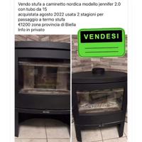 Stufa a legna nordica