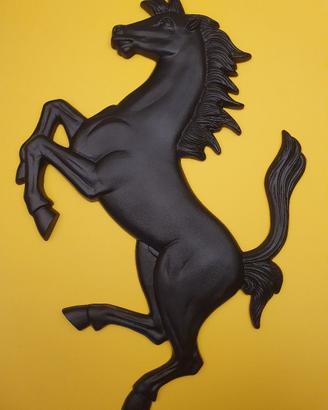 Insegna Scultura Cavallino Rampante Ferrari 60cm