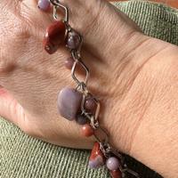 Bracciale in argento 925 con pietre dure