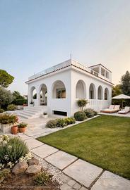 Villeta con giardino