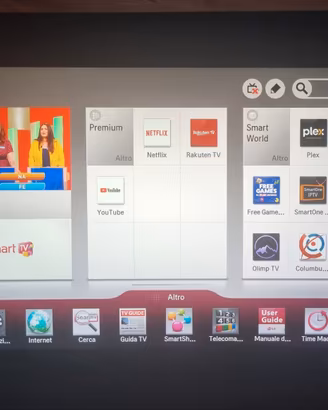 tv lg 55" 