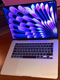 MacBook Air 15" M4 CPU 10 core/GPU 10 core nuovo