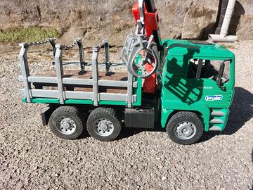 Bruder autocarro per legname