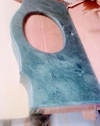 Piano lavabo in marmo