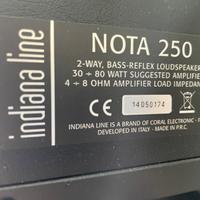 Casse Indiana Line mod. NOTA 250 coppia