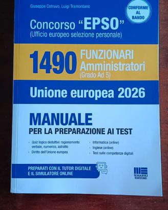 Manuale per la preparazione ai test EPSO AD5