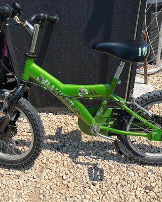 bici bambino ruote 16''