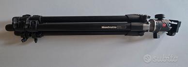 Treppiede Manfrotto 0 5 5 X D B con testa 488RC2