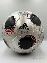PALLONE CALCIO AUTOGRAFATO ADIDAS EUROPASS 2008