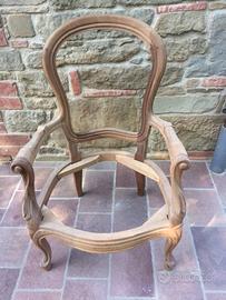 Poltrona in legno