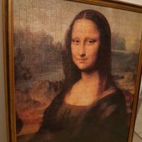 Puzzle la Gioconda 1000 pezzi incorniciato 50 x 70