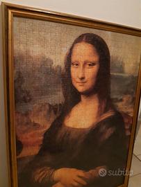 Puzzle la Gioconda 1000 pezzi incorniciato 50 x 70