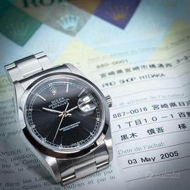 Rolex Datejust 16200 con garanzia