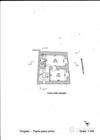 Papireto palazzina da ristrutturare 180 mq