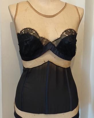 Body  in pura seta sottogiacca NUOVO La Perla