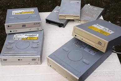 Lettori CD, DVD e disk drive
