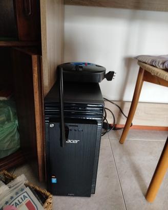  computer e macchina da cucinare 