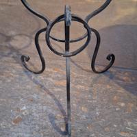 Portapianta in ferro battuto 