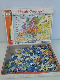 Puzzle geografico: Capitali d'Europa