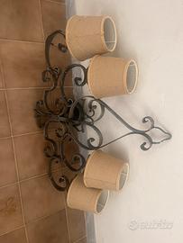 Applique in ferro battuto