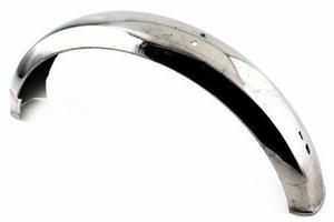 Parafango posteriore per moto stradale cromato
