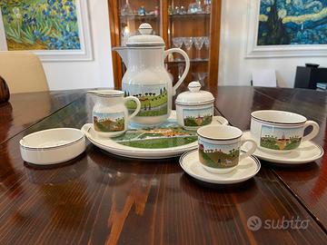 Servizio da the e caffè Villeroy & Boch Naif raro
