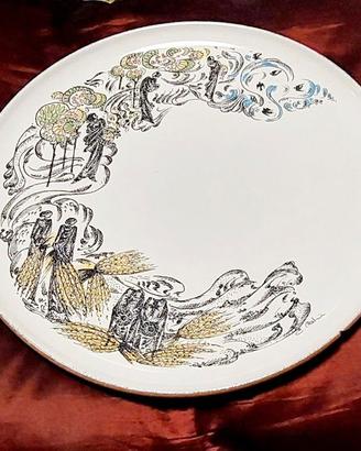 piatto collezione Enzo Babini cm 31