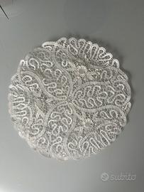 Centri tavola in pizzo di Cantù fatti a mano