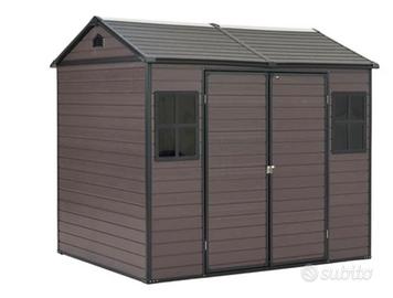 Casetta giardino in plastica