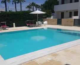 Torre dell'orso villa piscina 6pax 2/9ago