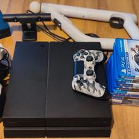 PS4 + PSVR + GIOCHI + VARI ACCESSORI