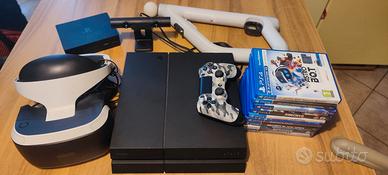 PS4 + PSVR + GIOCHI + VARI ACCESSORI