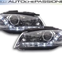 Coppia fanali anteriori cromati led AUDI A3 8P 3 5