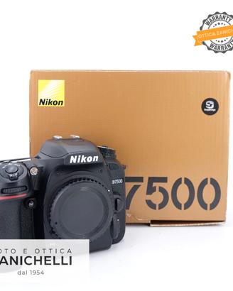 Nikon D7500 Body 21751 Scatti Usato (F957)